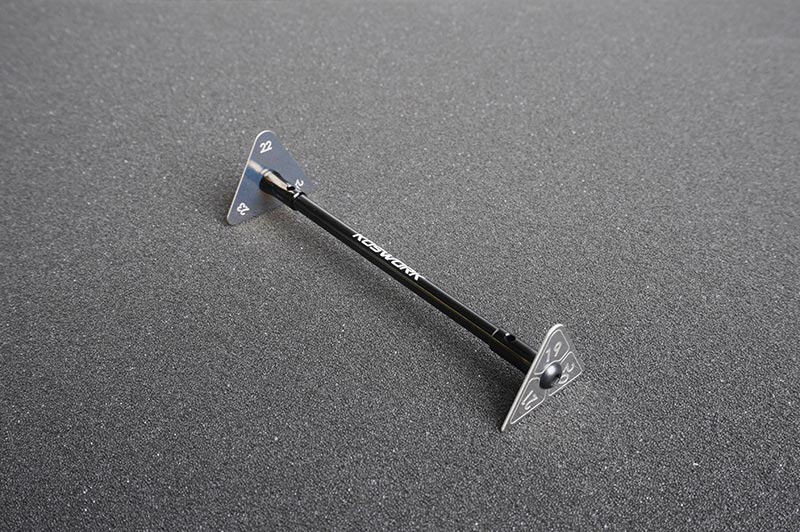Koswork Steel Ride Height Gauge Set 19-21mm & 22-24mm 1/10 & 1/8 Buggy Tool