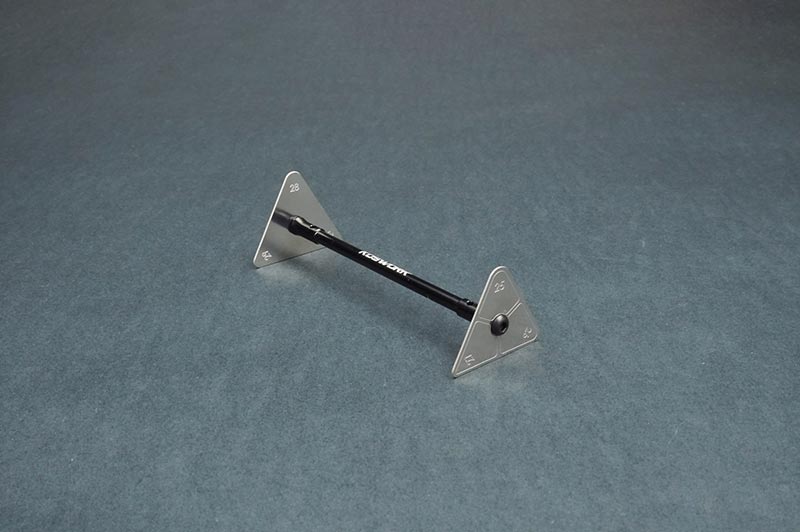 Koswork Steel Ride Height Gauge Set 25~27mm & 28~30mm 1/10 SC Truck & 1/8 Buggy Tool