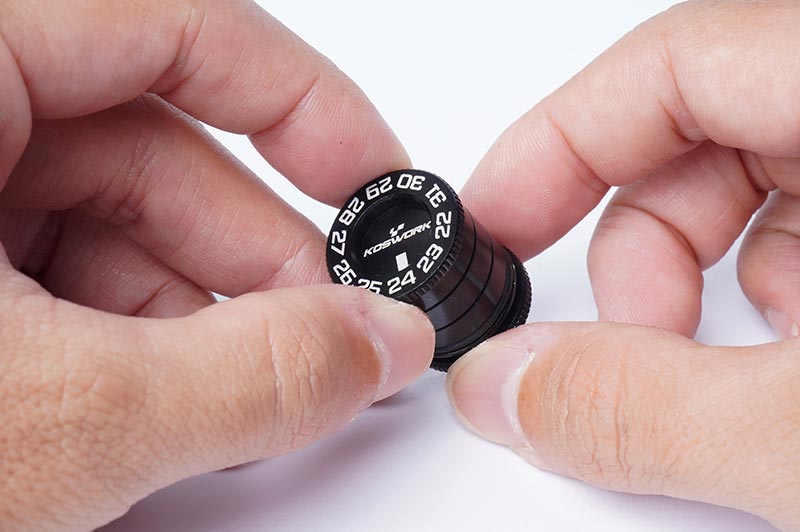 Koswork KOS13366 22~32mm Adjustable Ride Height Gauge (1/8 Buggy & 1/10 Truck) (9003648909549)