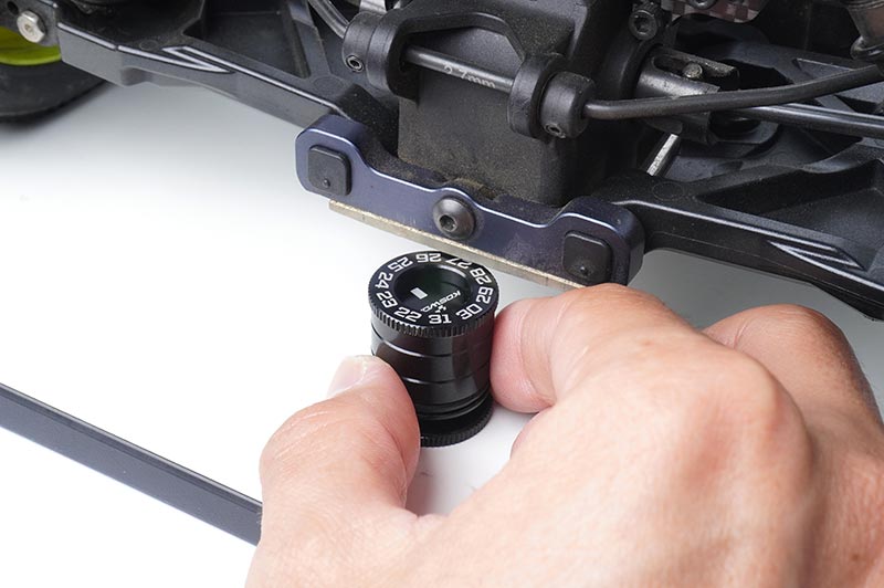 Koswork KOS13366 22~32mm Adjustable Ride Height Gauge (1/8 Buggy & 1/10 Truck) (9003648909549)