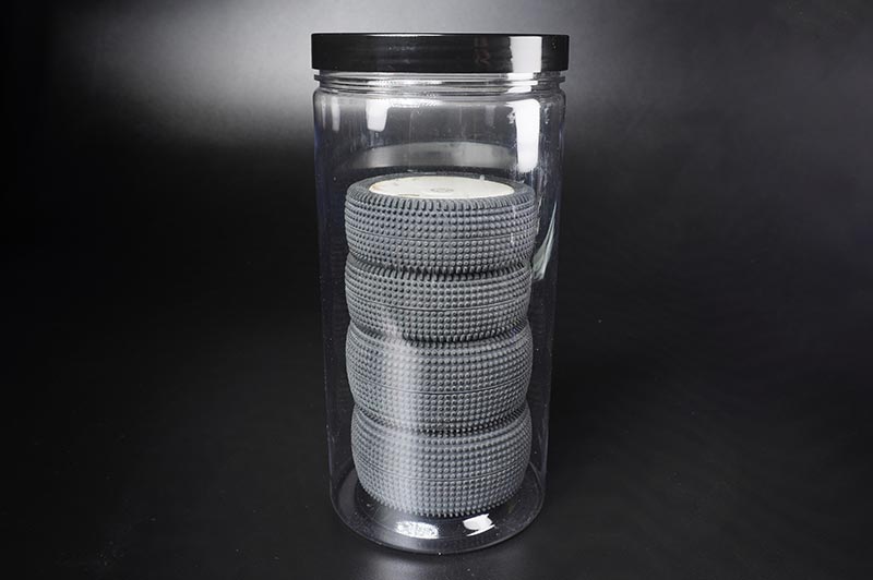 Koswork KOS14073 90x200mm 1/10 Buggy Tire Tube / Mini-Z / Food Container w/Cap & Seal (9003649204461)