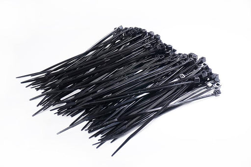 Koswork KOS14531-100 100pcs 2x100mm High Strength Cable Zip Tie Black (9001937993965)