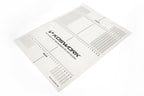 Koswork 290x390mm Plastic RC Setup Board Decal 1/10 Scale