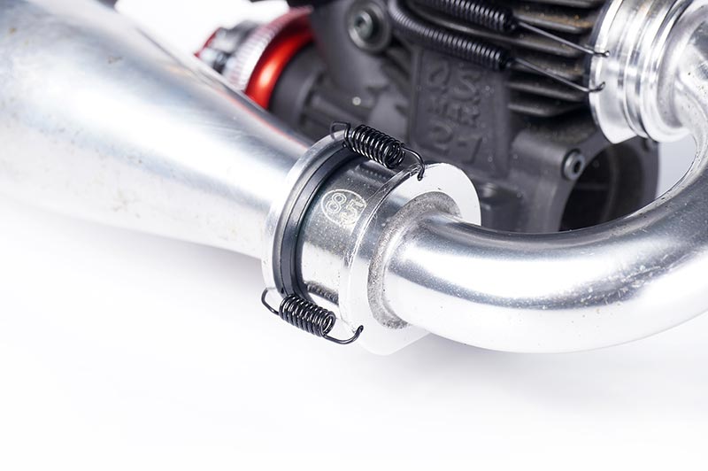 Koswork KOS26021BK Short Spring (for 1/8 .21 Manifold Exhaust) (3pcs) (9001938387181)