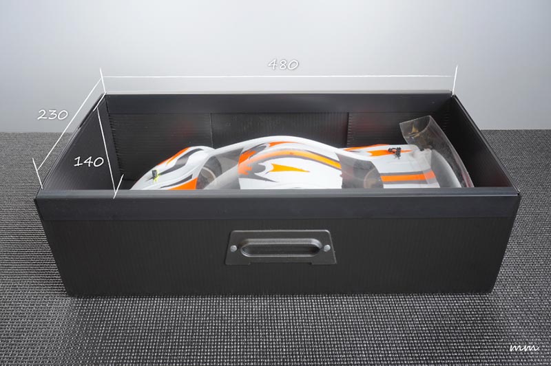 Koswork Touring Bag Large Drawer 480x230x140mm RC Pit Bag 1/10 Scale (3)