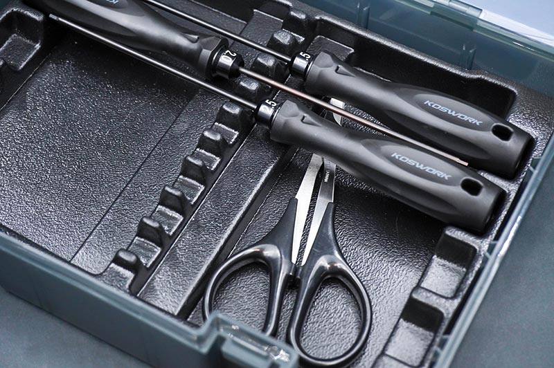 Koswork Tool Tray 245x175x22mm Black (4)