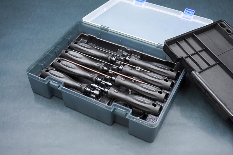 Koswork Tool Tray 245x175x22mm Black (2)