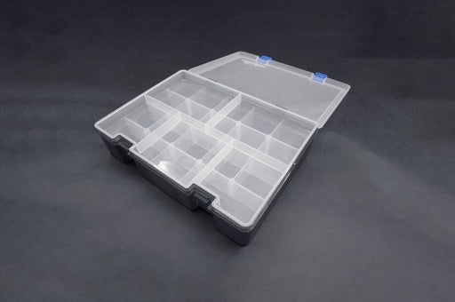 Koswork KOS32110 Two Layer Parts Case 245*175*56mm (w/tray & partition) (9003650351341)