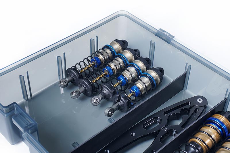 Koswork KOS32111-3 Buggy Shock Parts Box (w/KOS32108) 245x175x56mm (9003650547949)