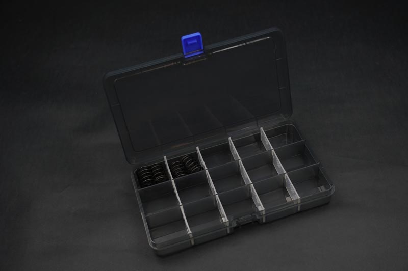 Koswork KOS32115 Parts Box 177x102x25mm (15 compartments, removable dividers) (9003650810093)