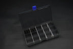 Koswork KOS32115 Parts Box 177x102x25mm (15 compartments, removable dividers) (9003650810093)