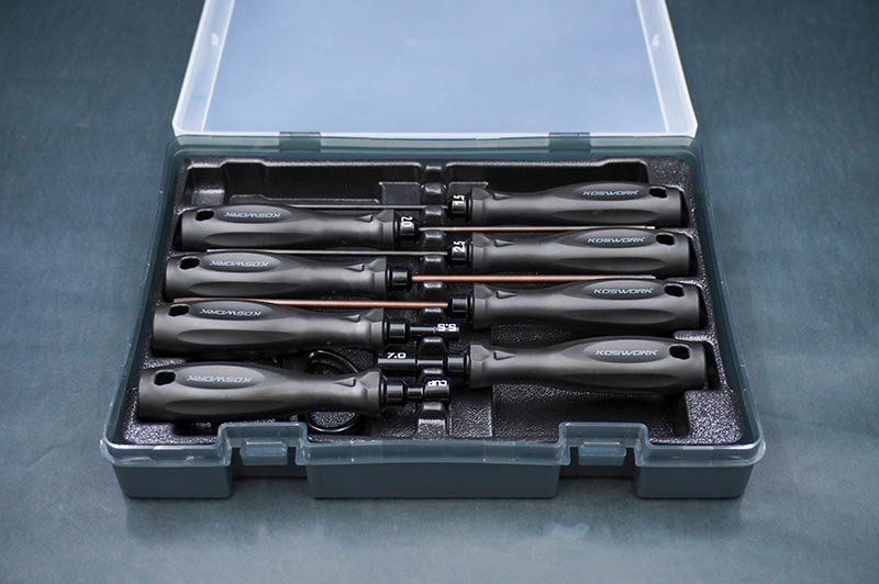 Koswork Box with Tool Tray 245x175x38mm