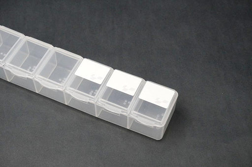 Koswork KOS32116 7x7 Parts Box 245x175x38mm (49 compartments, 7 each row) (9003650908397)
