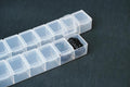 Koswork KOS32117 7 Compartments Parts Box 165x34x25mm (3 sets) (9001939075309)