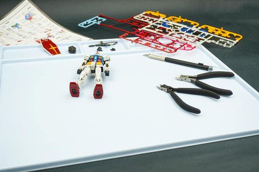 Koswork KOS32120-450W Assembly Tray / Cleaning Tray 450*400*10mm White (1/10 M Size, 1/18, Min-Z & Mini 4WD) (9001939337453)