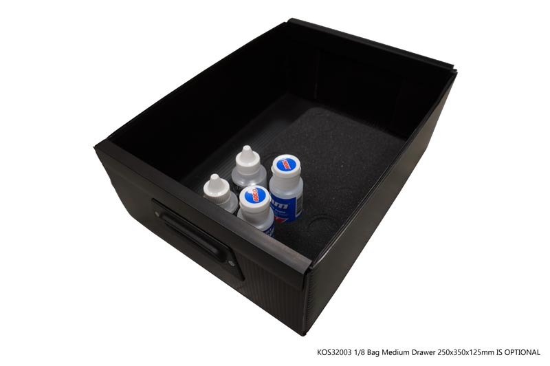 Koswork KOS32123 270x160x35mm Shock & Differential Oil Foam Stand Set (15 Compartments) (9003651105005)