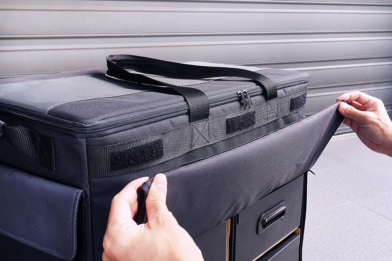 Koswork KOS32205V2CA 1/8 & 1/10 Pit Bag V2 Cardboard Box Frame Version (Top Open design, w/KOS32120-510BK Lid) (9003651596525)