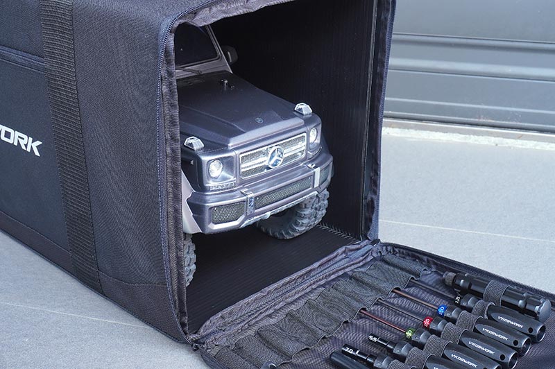 Koswork Smart Buggy & Crawler Bag V2 for TRX-4, TRX-6, SCX10 RC Car Bag 1/10 Scale