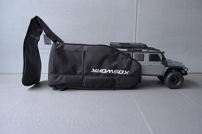 Koswork KOS32212 1/10 Crawler Backpack / Multi-Function Backpack (for TRX-4, SCX10 or similar crawlers) (9001939730669)