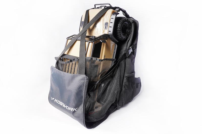 Koswork Expandable Backpack Black RC Bag (13)