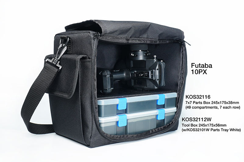 Koswork 1/16, 1/18 Mini Car & 1/24 Mini-Z Multi-Function Transmitter RC Bag (5)