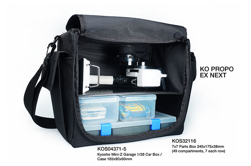 Koswork 1/16, 1/18 Mini Car & 1/24 Mini-Z Multi-Function Transmitter RC Bag (4)