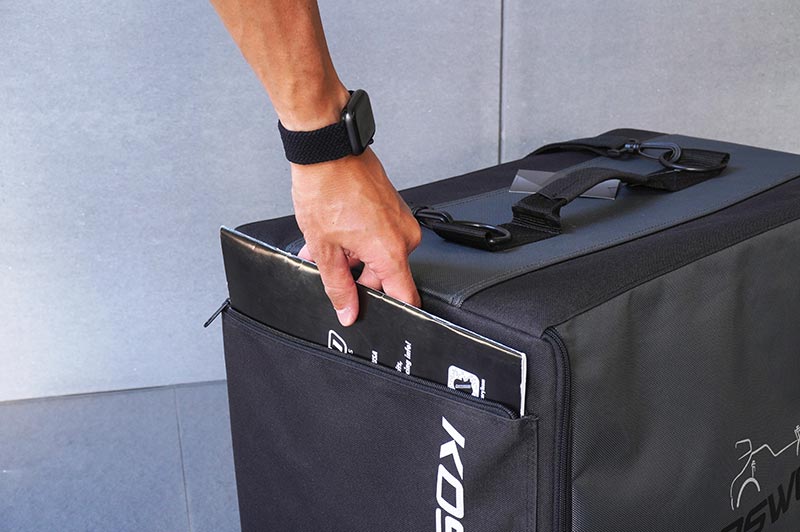 Koswork KOS32221PP 1/10 Compact 3 Drawer PP Frame Buggy Bag (1/10, 1 Large & 2 Medium) (9001940091117)