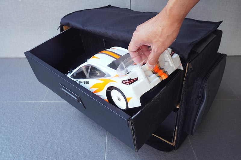 Koswork Compact 3 Drawer Touring Car RC Pit Bag 1/10 Scale (7)