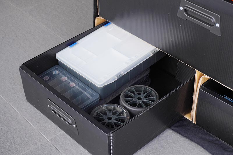 Koswork 1/8 GT Compact 3 Drawer RC Car Bag 1/8 Scale (2)