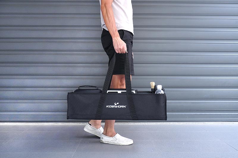 Koswork KOS32238 Long Racing Bag/Starter Box Bag/Pit Bag/Crawler Bag (690mm, w/5mm hard plate) (9003652317421)