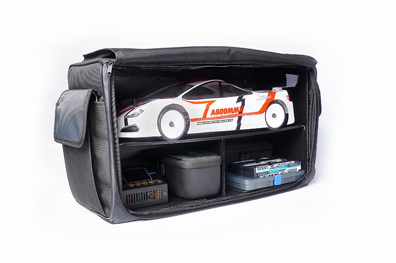 Koswork 1/10 Touring Drift Car RC Car Bag with PP Case & Partition Plate