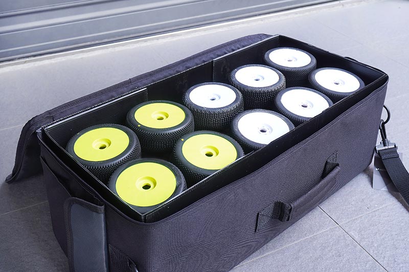 Koswork KOS32246 Large Tire Bag, 1/10 Buggy Bag/Storage Bag/Accessories Bag (w/PP case) (9001940254957)