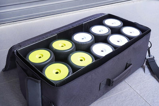 Koswork KOS32246 Large Tire Bag, 1/10 Buggy Bag/Storage Bag/Accessories Bag (w/PP case) (9001940254957)