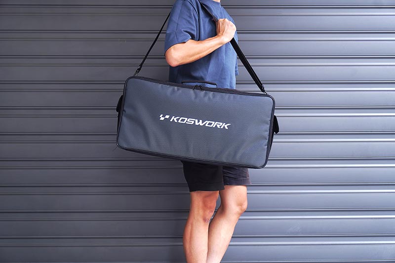 Koswork KOS32246 Large Tire Bag, 1/10 Buggy Bag/Storage Bag/Accessories Bag (w/PP case) (9001940254957)