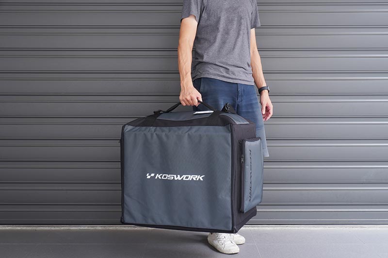 Koswork Dual Drawer Buggy/Onroad RC Car Bag 1/8 Scale