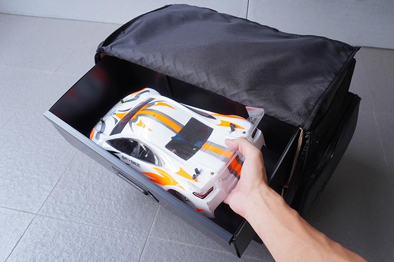 Koswork Dual Drawer Touring RC Car Bag 1/10 Scale (2)
