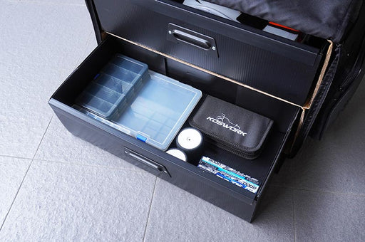 Koswork KOS32253 1/10 Dual Drawer Touring Car Bag (1/10 Touring, 2 Large) (9003652645101)