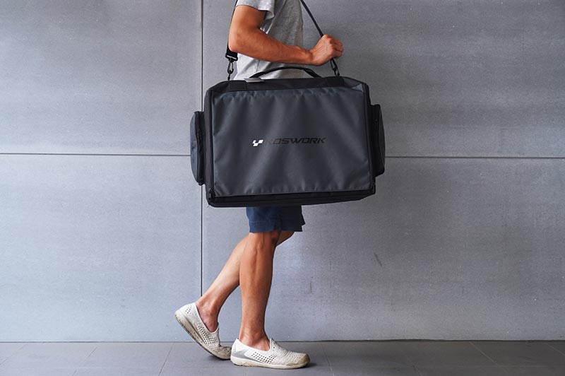 Koswork KOS32253 1/10 Dual Drawer Touring Car Bag (1/10 Touring, 2 Large) (9003652645101)