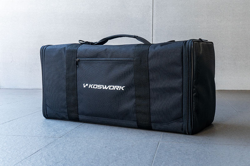 Koswork KOS32286 1/10 Side Touring / Drift / Small Car Racing Bag (w/Radio Bag & 2 Car Cases ) (9003654054125)