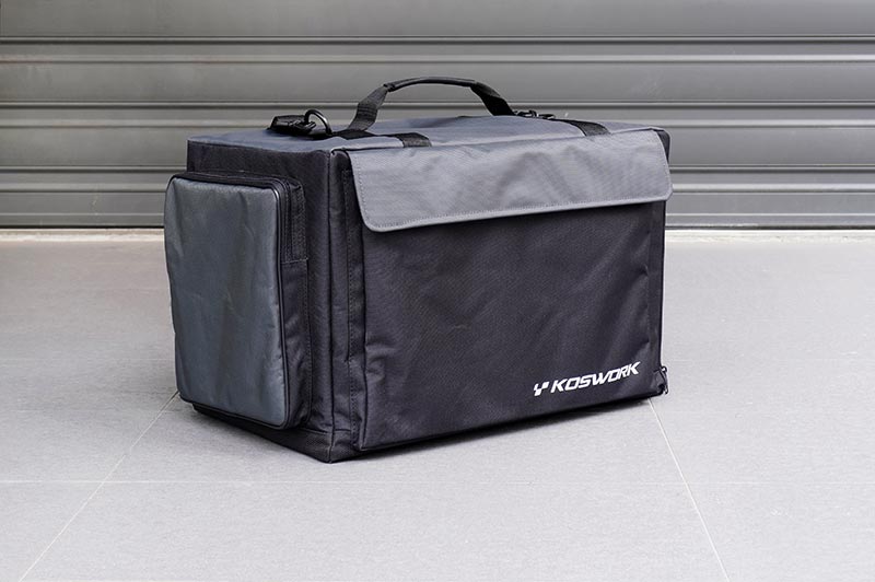 Koswork KOS32287 1/10 Two Large Drawer Side Touring Car Carrying Bag (9003654086893)