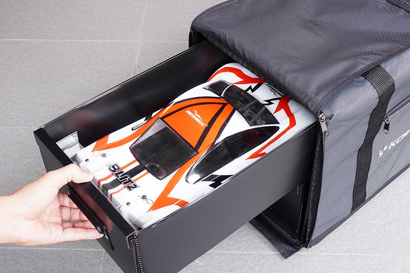 Koswork Two Large Drawer Side Touring Car RC Carrying Bag 1/10 Scale (7)