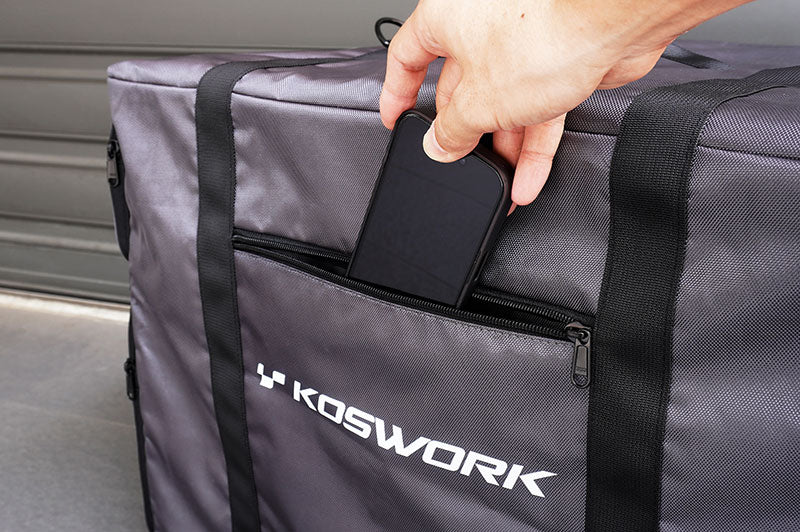 Koswork KOS32291 1/8 Two Large Drawer Side Buggy/Onroad Car Carrying Bag (9003654185197)