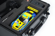 Koswork KOS32302-KMZ Mini Black V2 Kyosho Mini-Z & Mini-Z 4x4 RTR Aluminum Carry Case (w/Foam) (9003654611181)