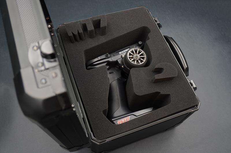 Koswork KOS32302-M17 Mini Black V2 Aluminum Carry Case (w/Sanwa M17 foam) (9003654643949)
