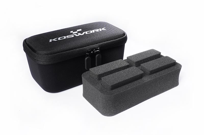 Koswork KOS32408-11 Hard Case w/foam for Weight System 180x90x85mm (For SkyRC Bluetooth Wireless Weight Scale) (9003655495917)