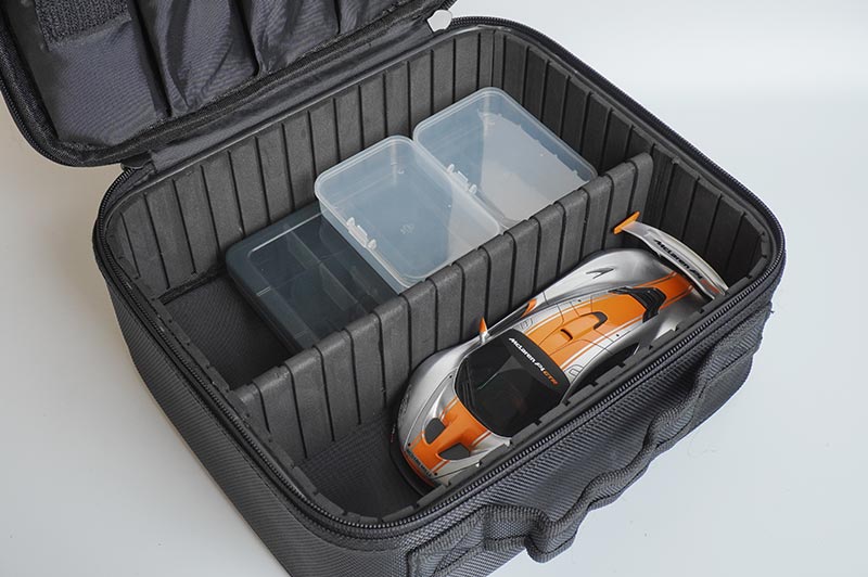 Koswork KOS32417 260x230x95mm Hard Frame Tool/Charger/Mini Car Bag/Equipment Case (w/partition plates & parts box) (9003655659757)