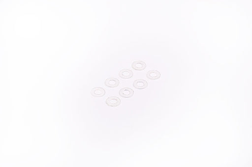 Koswork KOS40204-025NY 2x4x0.25mm 2mm Nylon Washer / Shim White (8) (9003655889133)