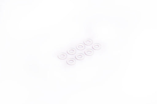 Koswork KOS40204-05NY 2x4x0.5mm 2mm Nylon Washer / Shim White (8) (9003655954669)