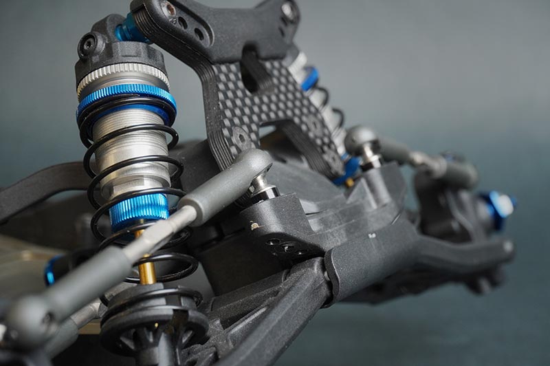 Koswork KOS40355-2 3x5.5x2mm 3mm Aluminum Washer Black (8pcs) (9003656347885)