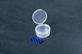 Koswork KOS40355-2B 3x5.5x2mm 3mm Aluminum Washer Blue (8pcs) (9003656413421)